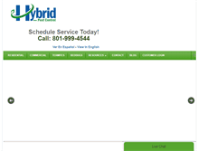 Tablet Screenshot of hybridpestcontrol.com
